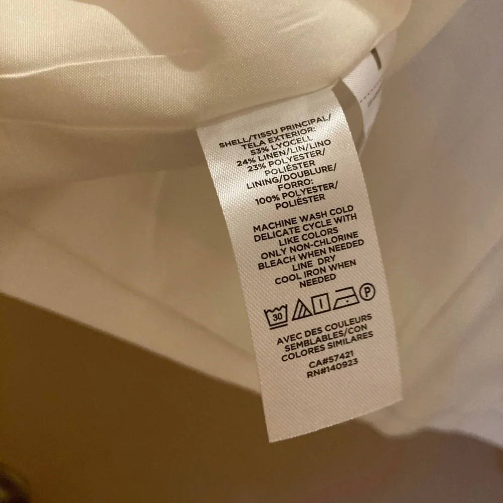 LOFT linen blazer Sz8 - Picture 5 of 5